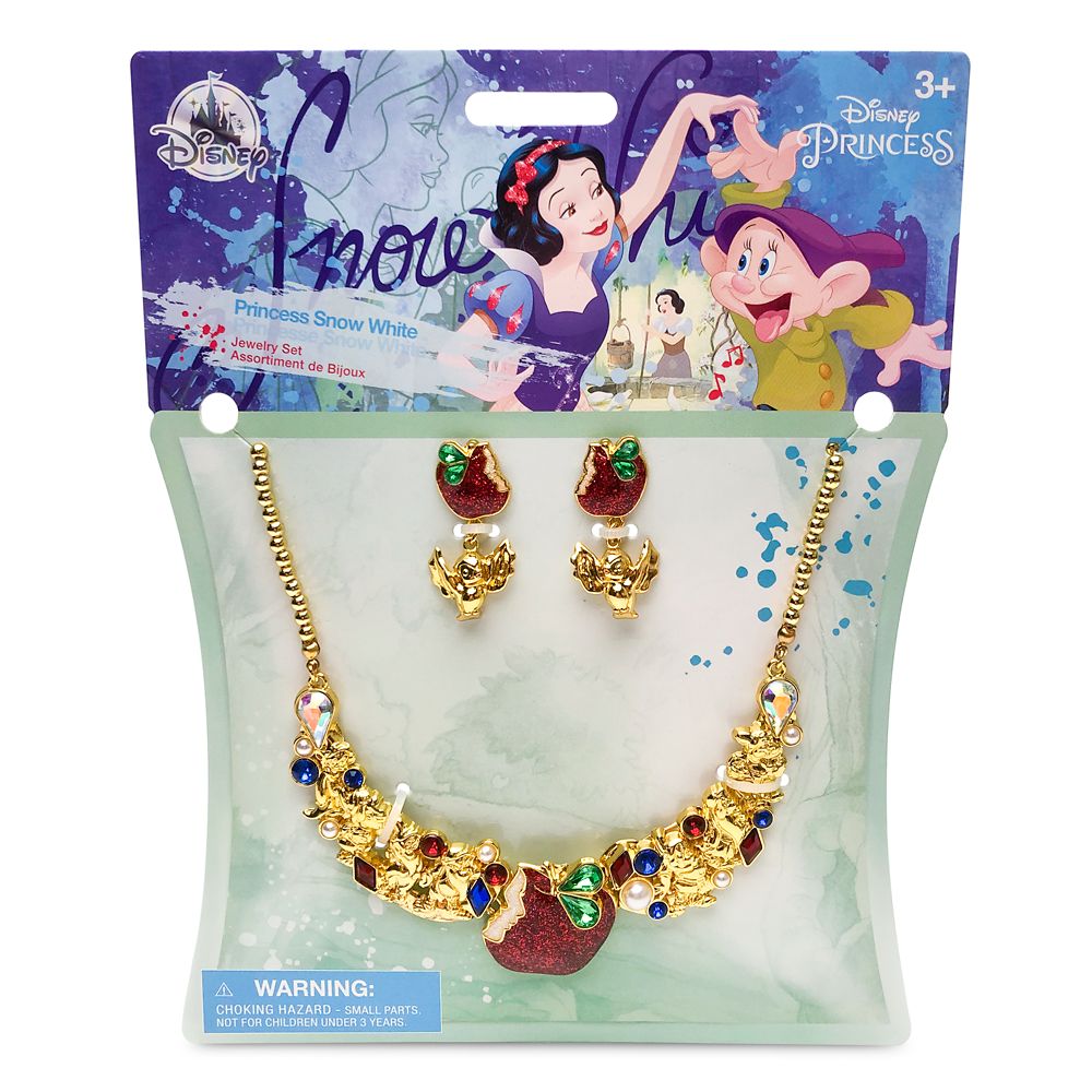 Snow White Costume Jewelry Set for Kids