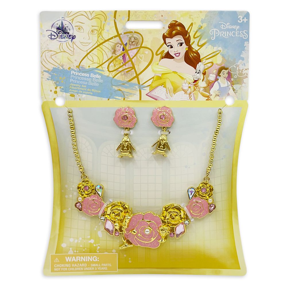 Belle Costume Jewelry Set for Kids – Beauty and the Beast