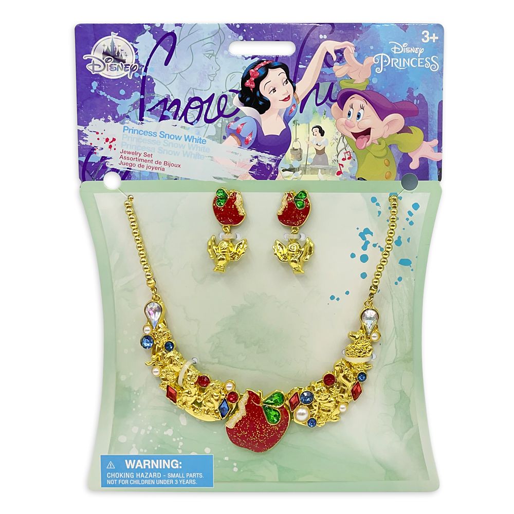 Snow White Costume Jewelry Set for Kids