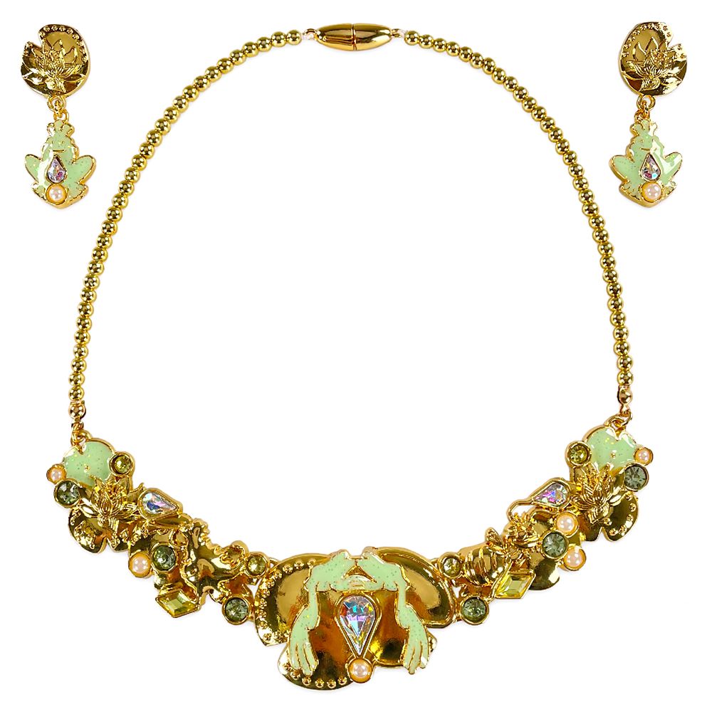 Tiana Costume Jewelry Set for Kids – The Princess and the Frog