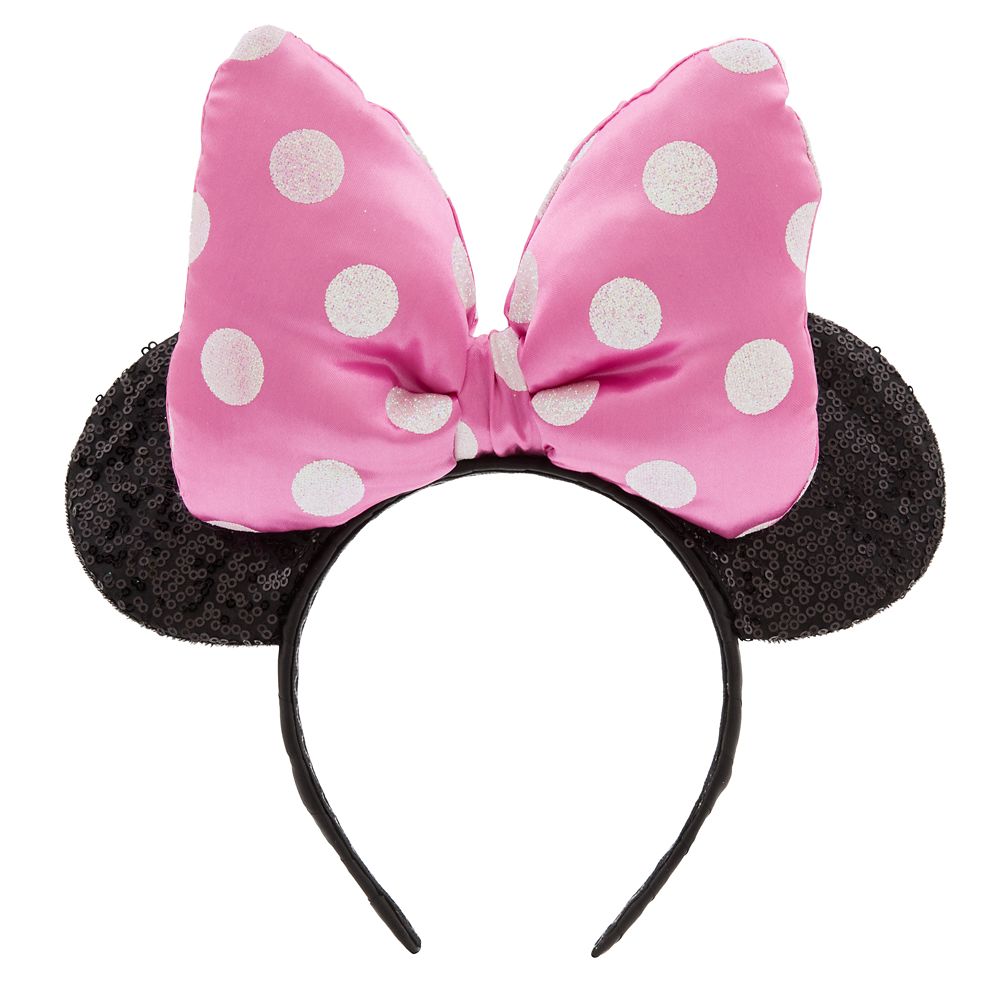 Disney Minnie Mouse Ear Pink Headband for Girls 