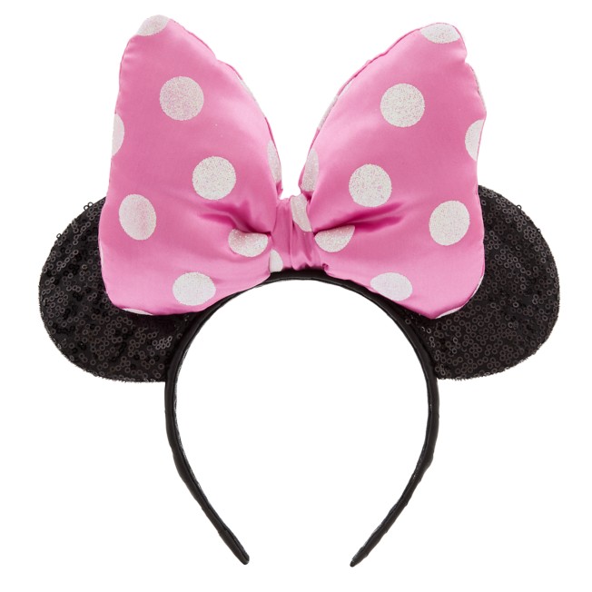 Minnie Mouse Ear Headband for Kids – Pink
