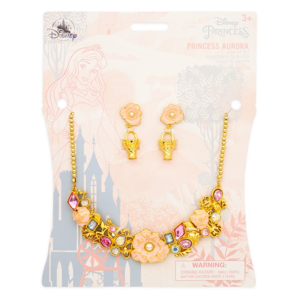 Aurora Costume Jewelry Set for Kids – Sleeping Beauty