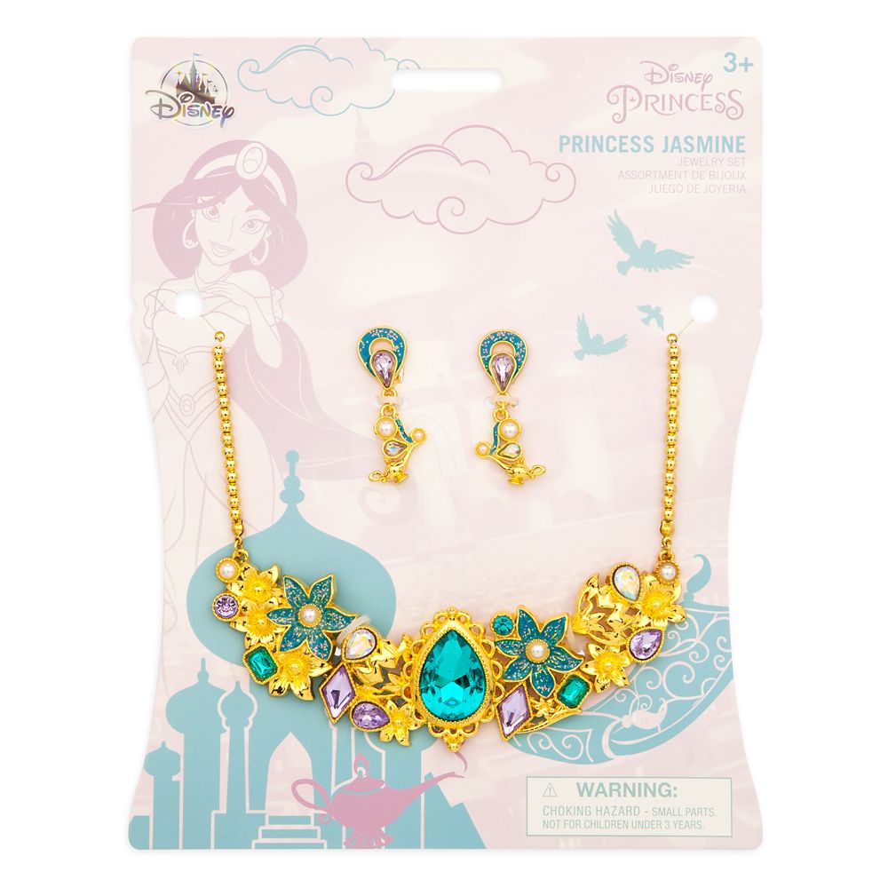 Jasmine Costume Jewelry Set for Kids – Aladdin