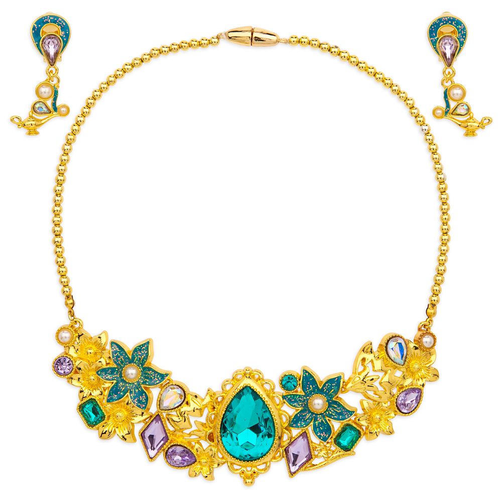Disney Jasmine Costume Jewelry Set for Kids ? Aladdin