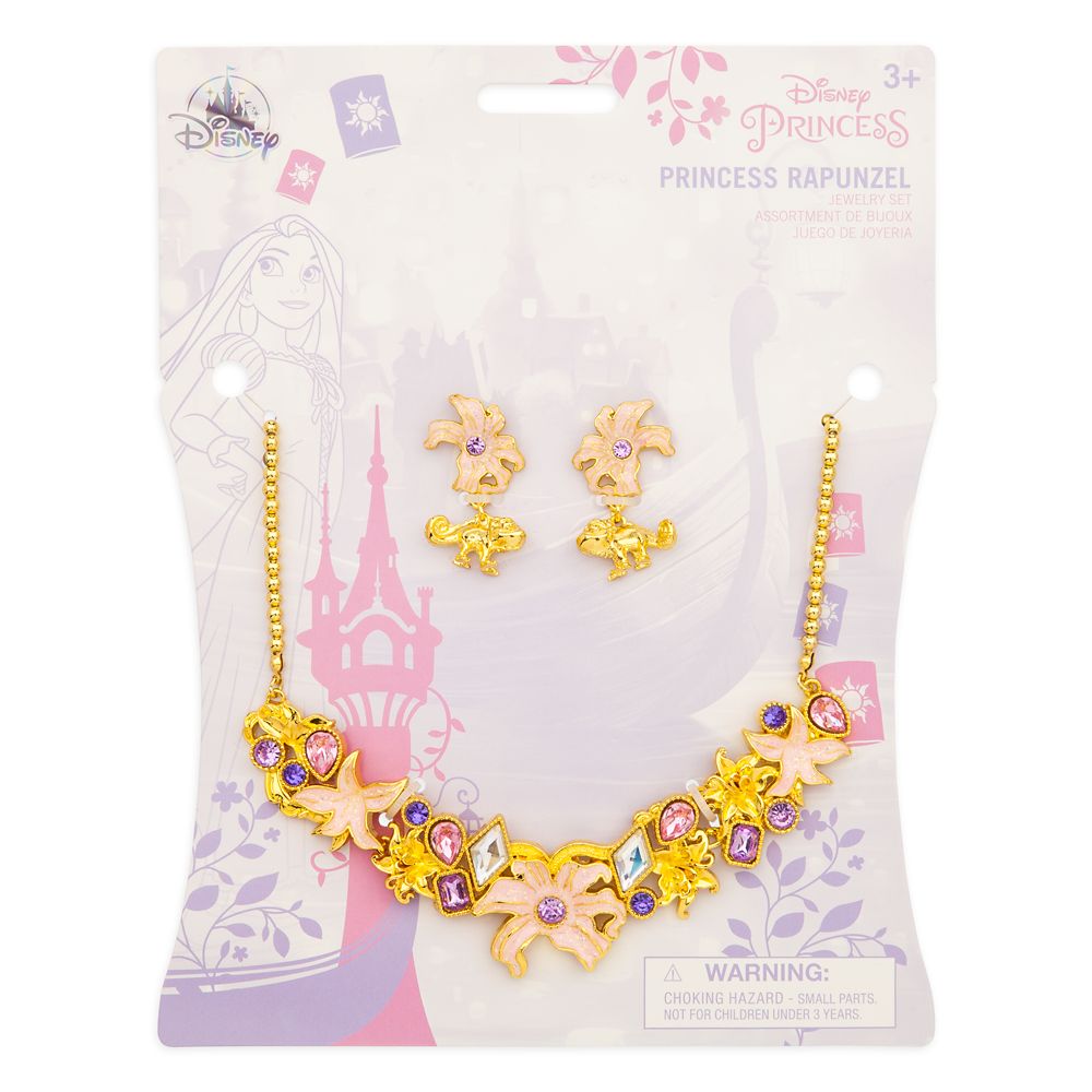 Rapunzel Costume Jewelry Set for Kids &ndash; Tangled
