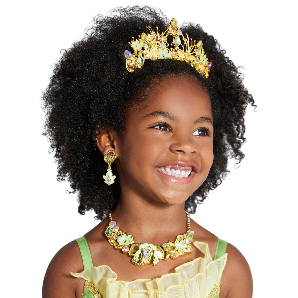 Tiana Costume Jewelry Set for Kids – The Princess and the Frog