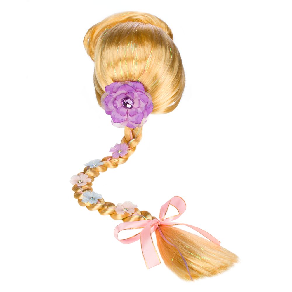 Princess Dress up Wigs,Rapunzel Hair Wig for Kids Weaving Braid Tangled Dress Costumes Hair Wig 1pcs