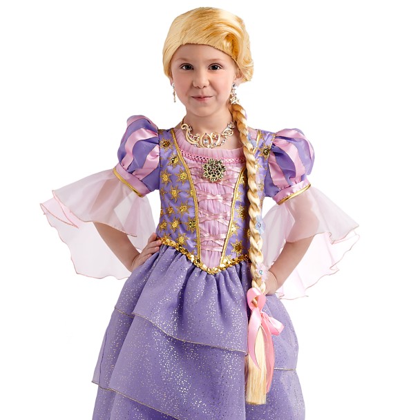 Rapunzel Costume Wig with Braid – Tangled