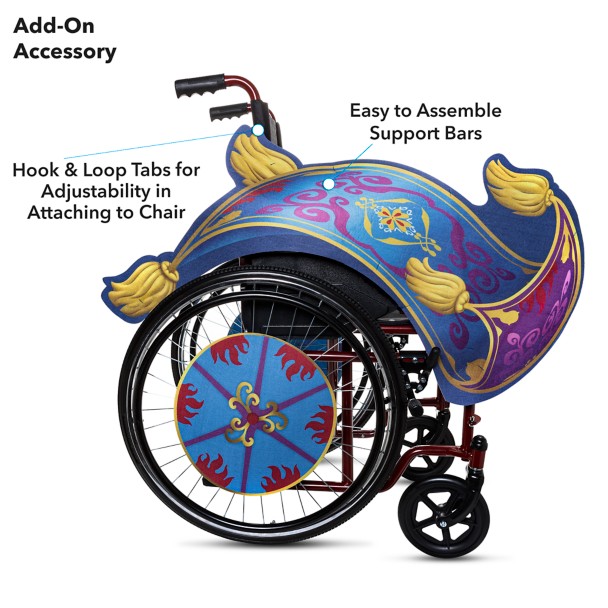 Jasmine Magic Carpet Wheelchair Wrap – Aladdin