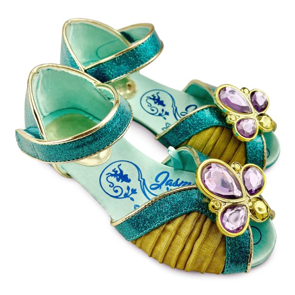 9/10 Jasmine Costume Shoes for Kids Aladdin 