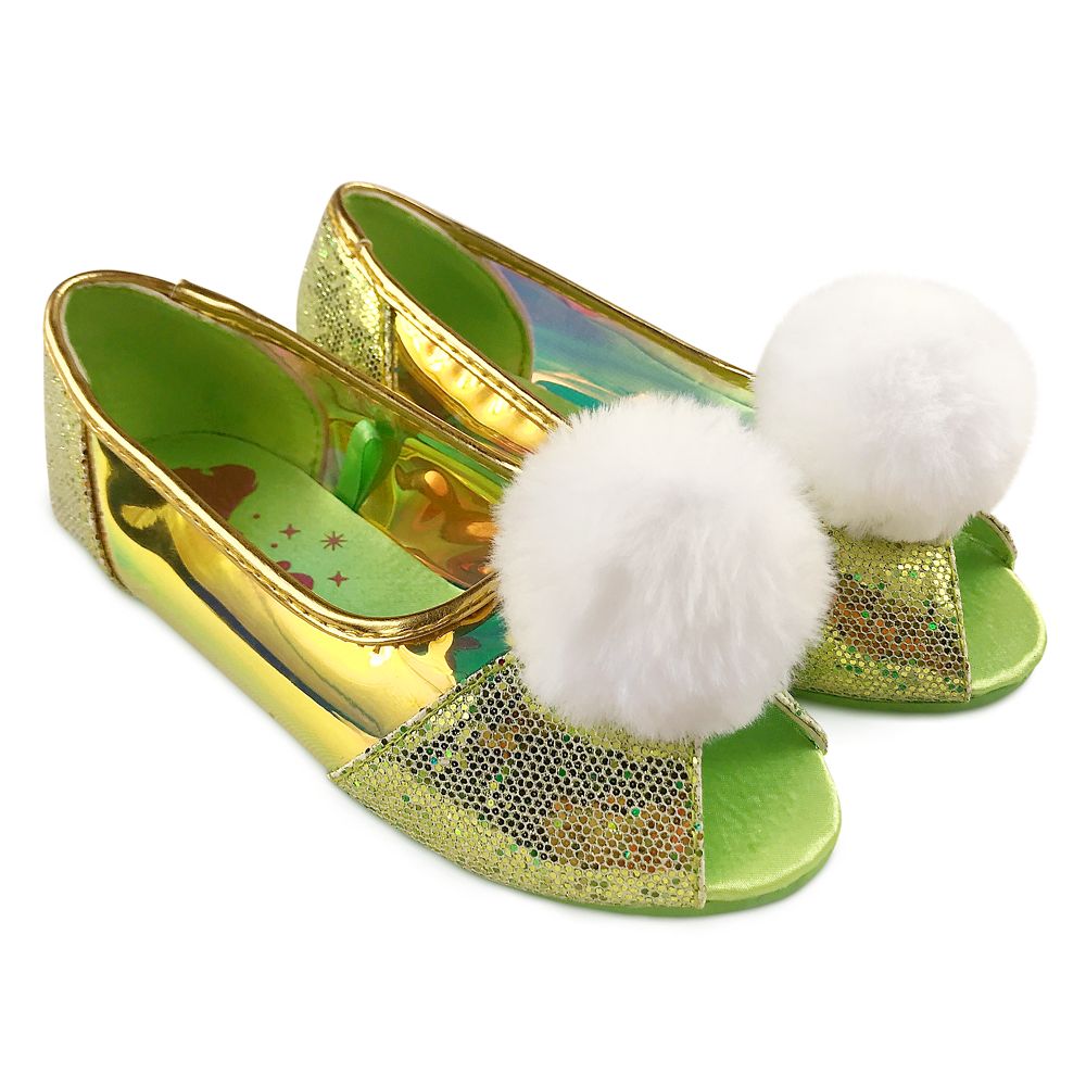 Tinker Bell Costume Shoes for Kids – Peter Pan now available