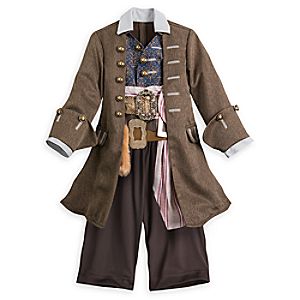 Captain Jack Sparrow Costume for Kids - Pirates of the Caribbean: Dead Men Tell No Tales