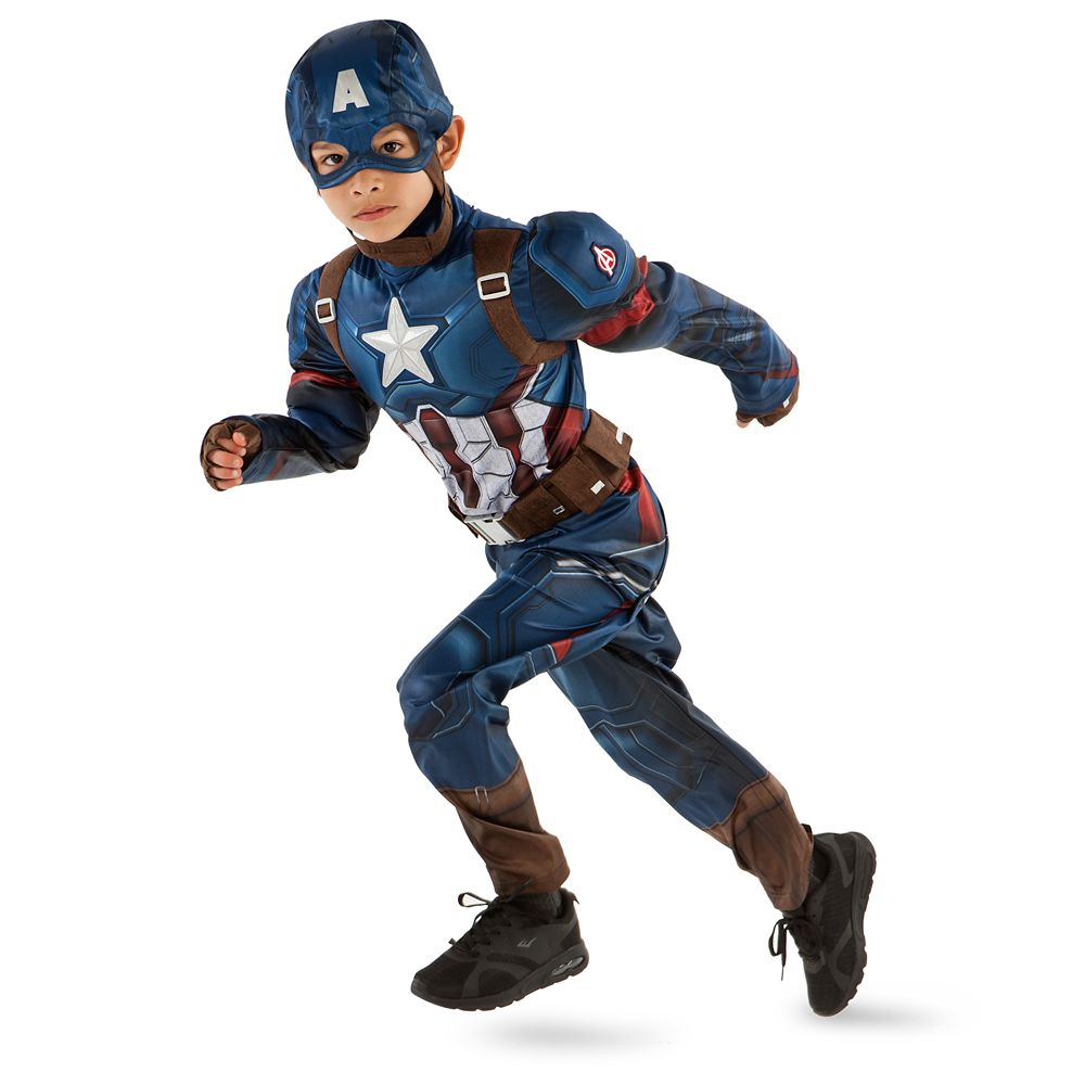 Costume de Captain America 3-8 ans