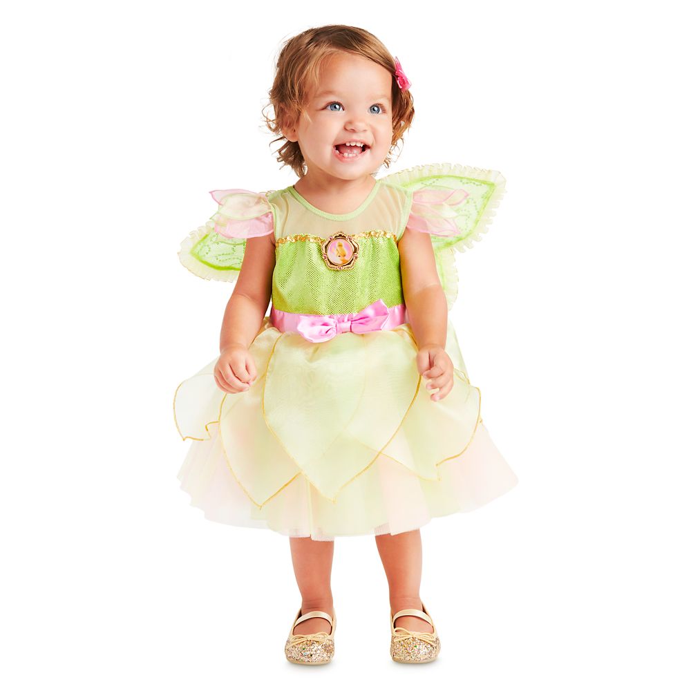 Disney Store Tinkerbell Bodysuit Costume Baby Sz 0-3M 6-12M 12-18M 18-24M A20NWT 