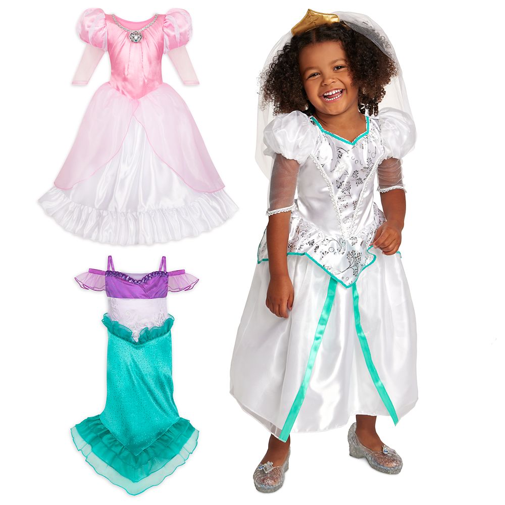 Ariel Costume Story Set for Kids – The Little Mermaid available online for purchase