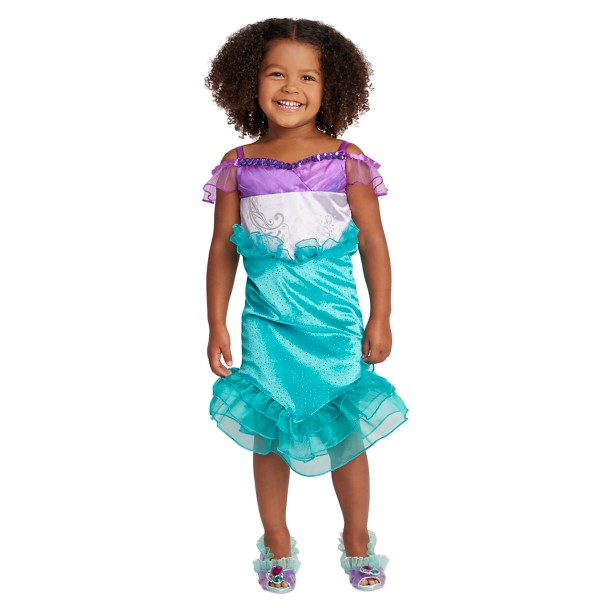 Ariel Gloves Disney Little Mermaid Fancy Dress Halloween Child Costume Accessory 