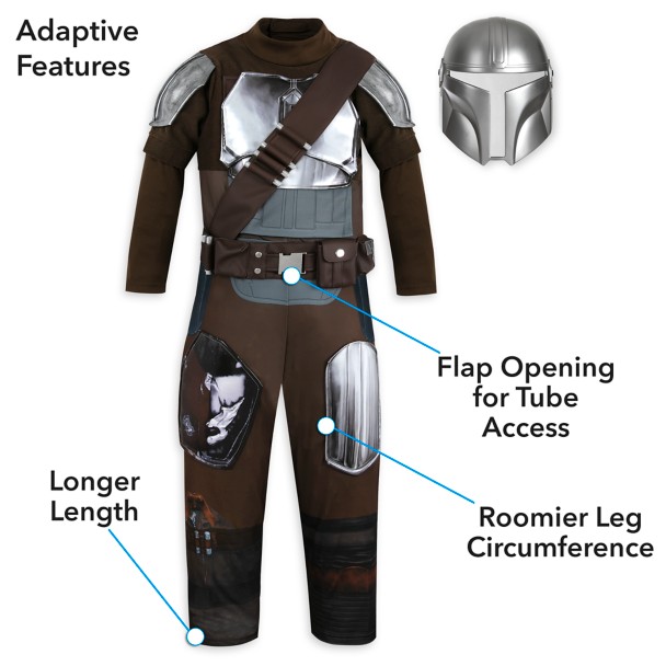 Star Wars: The Mandalorian Adaptive Costume for Kids- Official Disney Store