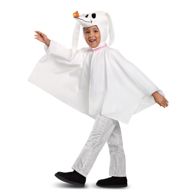 Child Disney Nightmare Before Christmas Zero Dog Ghost Light-Up Costume Boys S-L