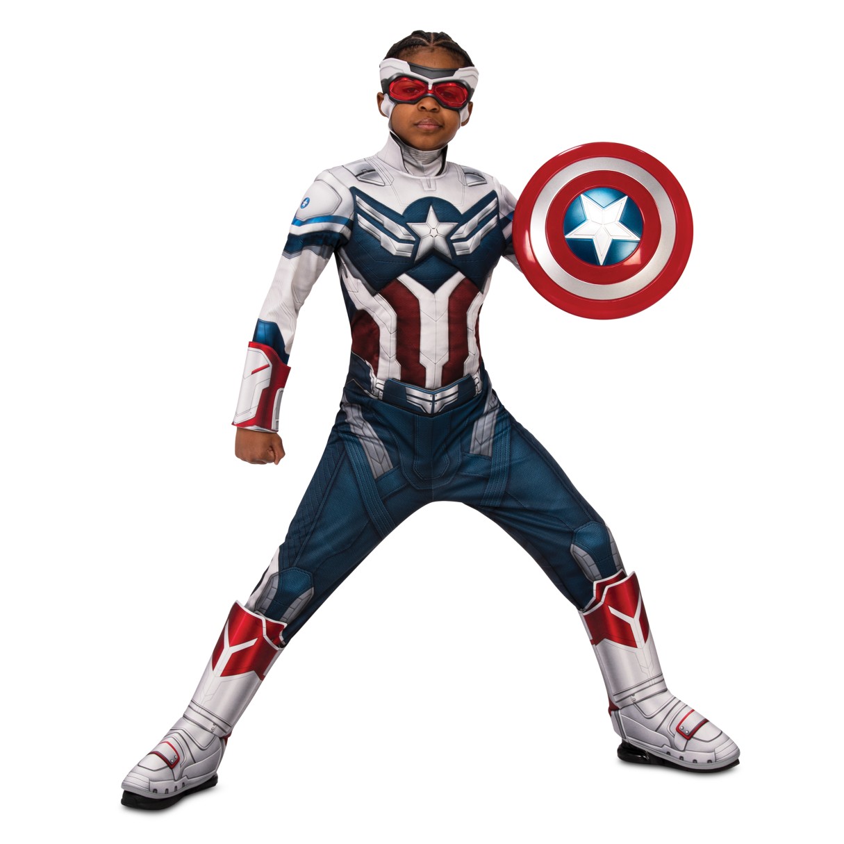 Captain America Deluxe Costume for Kids by Rubies – The Falcon and the Winter Soldier