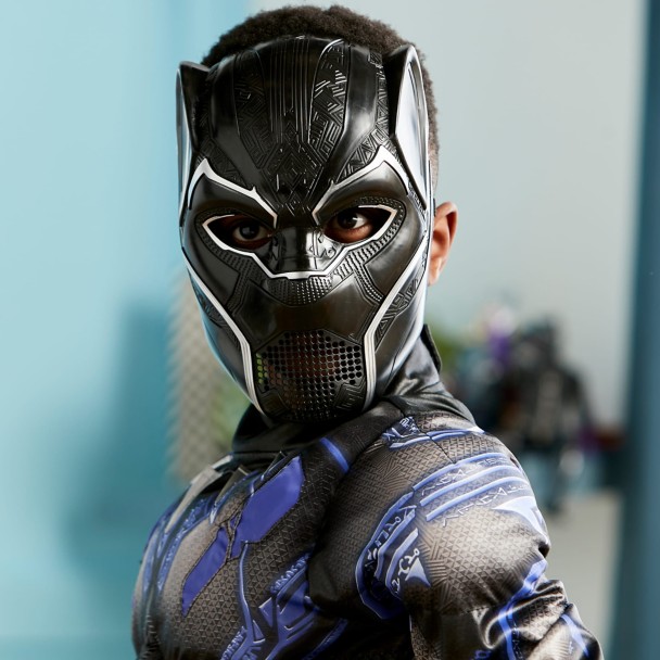 Black Panther Light-Up Costume for Kids