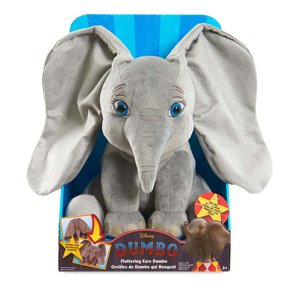 elephant toy with flapping ears