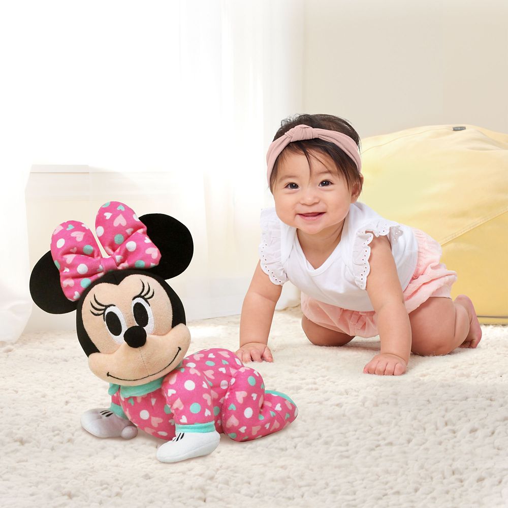 minnie mouse crawling doll