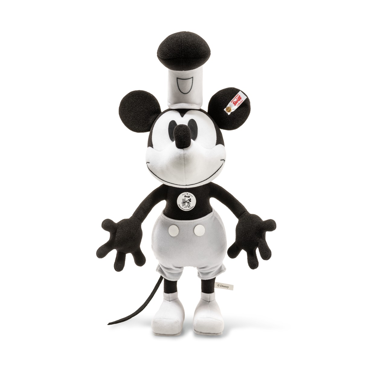 Mickey Mouse as Steamboat Willie Collectible by Steiff – 14'' – Limited Edition