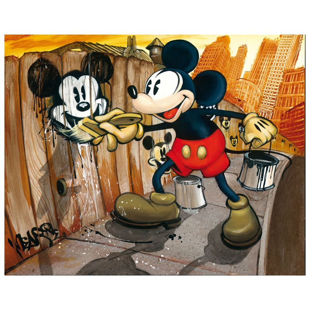 Disney Mickey Mouse Mickey da Vinci Giclee on Canvas - BLOC28