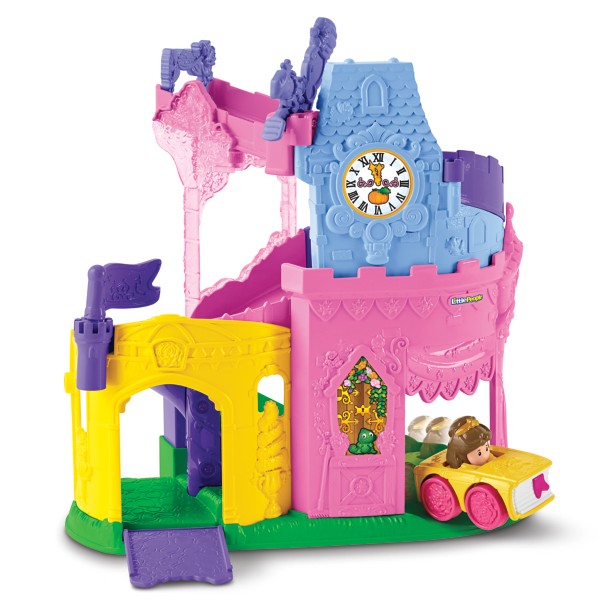 Disney Princess Light & Twist Wheelies Tower – Fisher Price – Belle