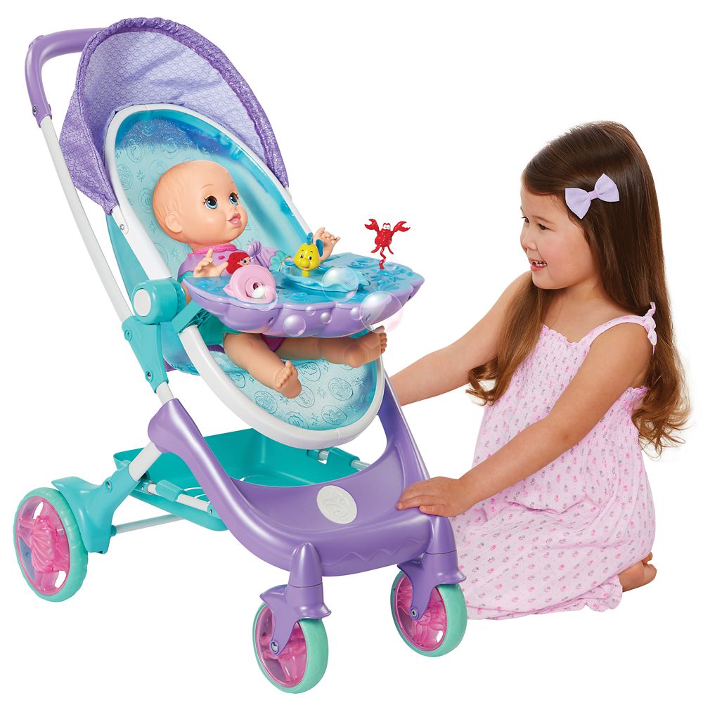 minnie mouse doll stroller set