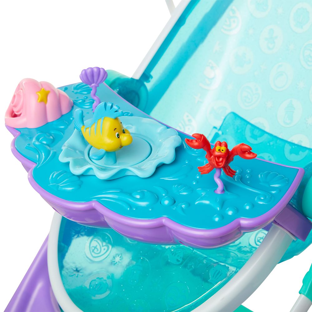 The Little Mermaid Musical Bubble Doll Stroller