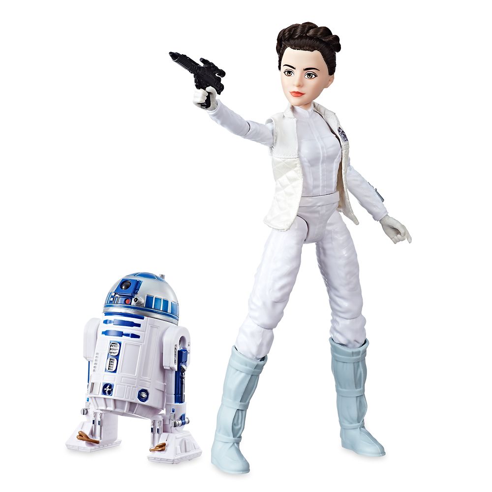 Princess Leia Organa & R2-D2 Action Figure Set - Star Wars: Forces of  Destiny