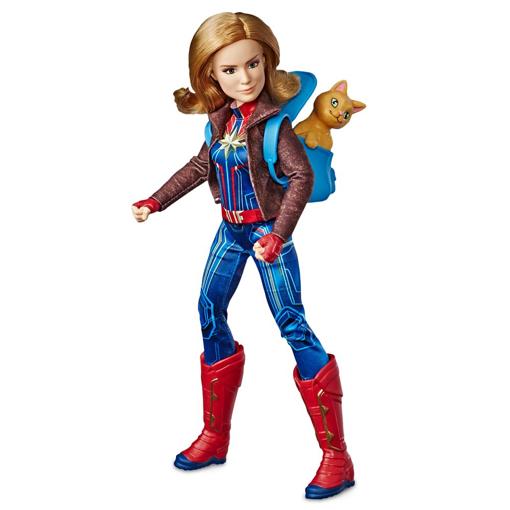 captain marvel disney store doll