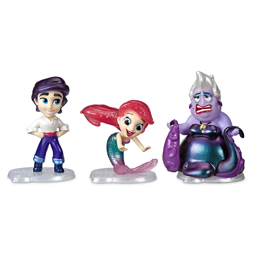 the little mermaid figure set