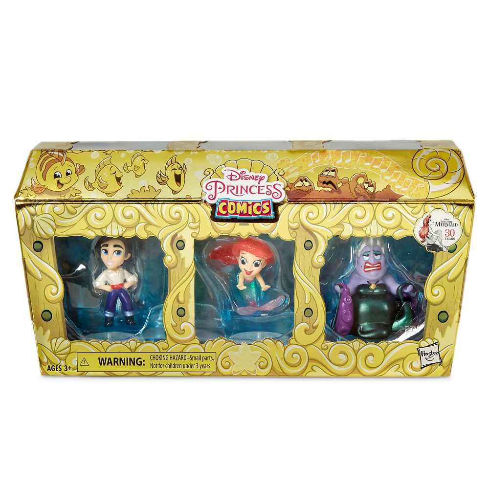 The Little Mermaid 30th Anniversary Figure Set by Hasbro - Disney Princess Comics