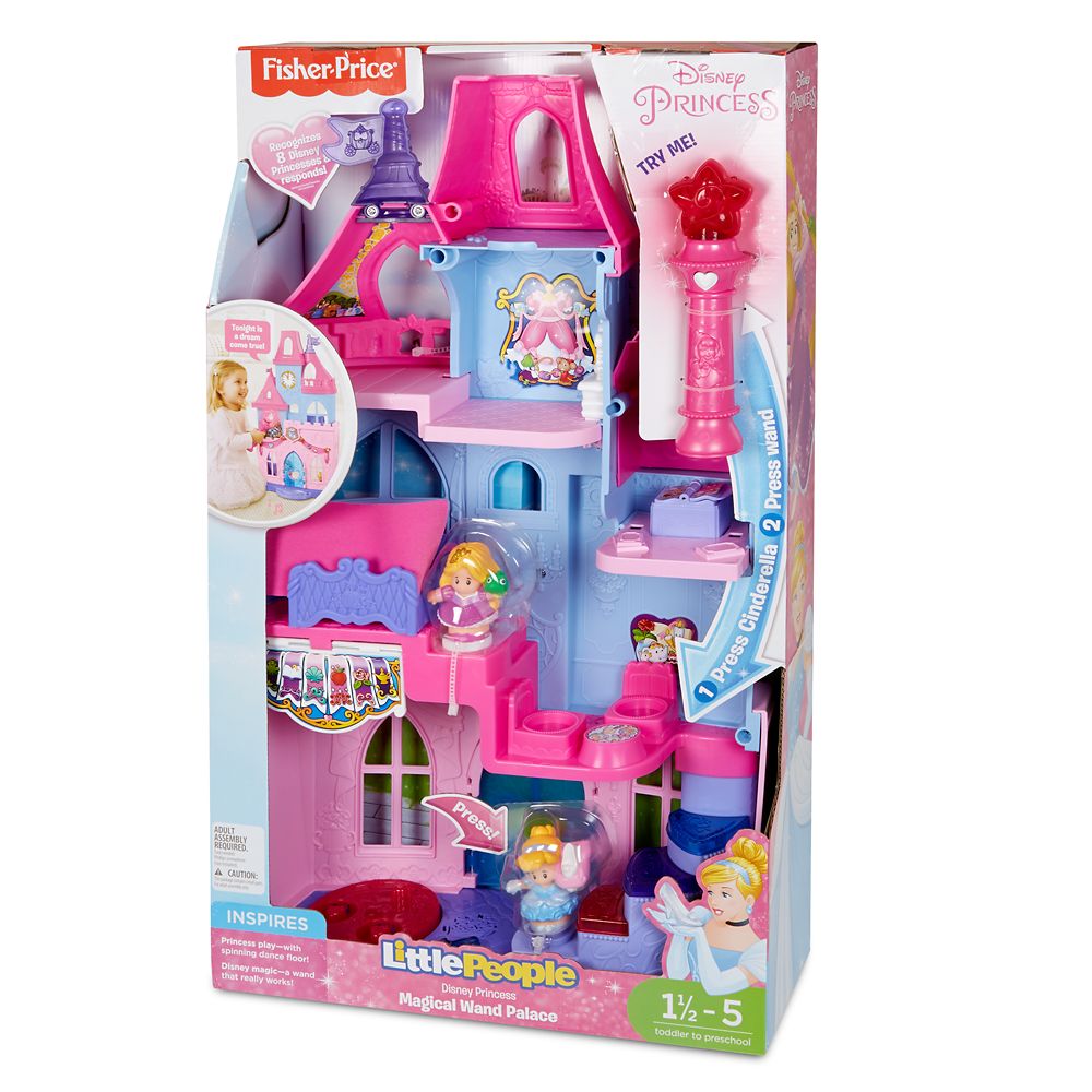 disney princess magical wand palace by little people