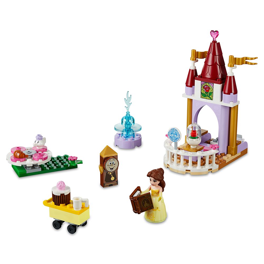 Figurines de construction LEGO DUPLO Disney, jouets de princesse, salle de  bal bell, modèle de détail