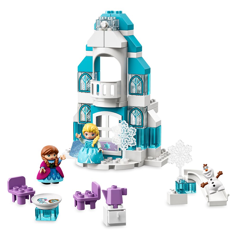 Lego Duplo Frozen Castle 8 x 2er Stud STONE PLATE PLATE WHITE NEW 10867