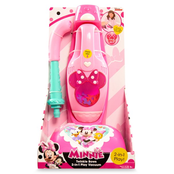 Minnie Mouse Twinkle Bows 2-in-1 Play Vacuum