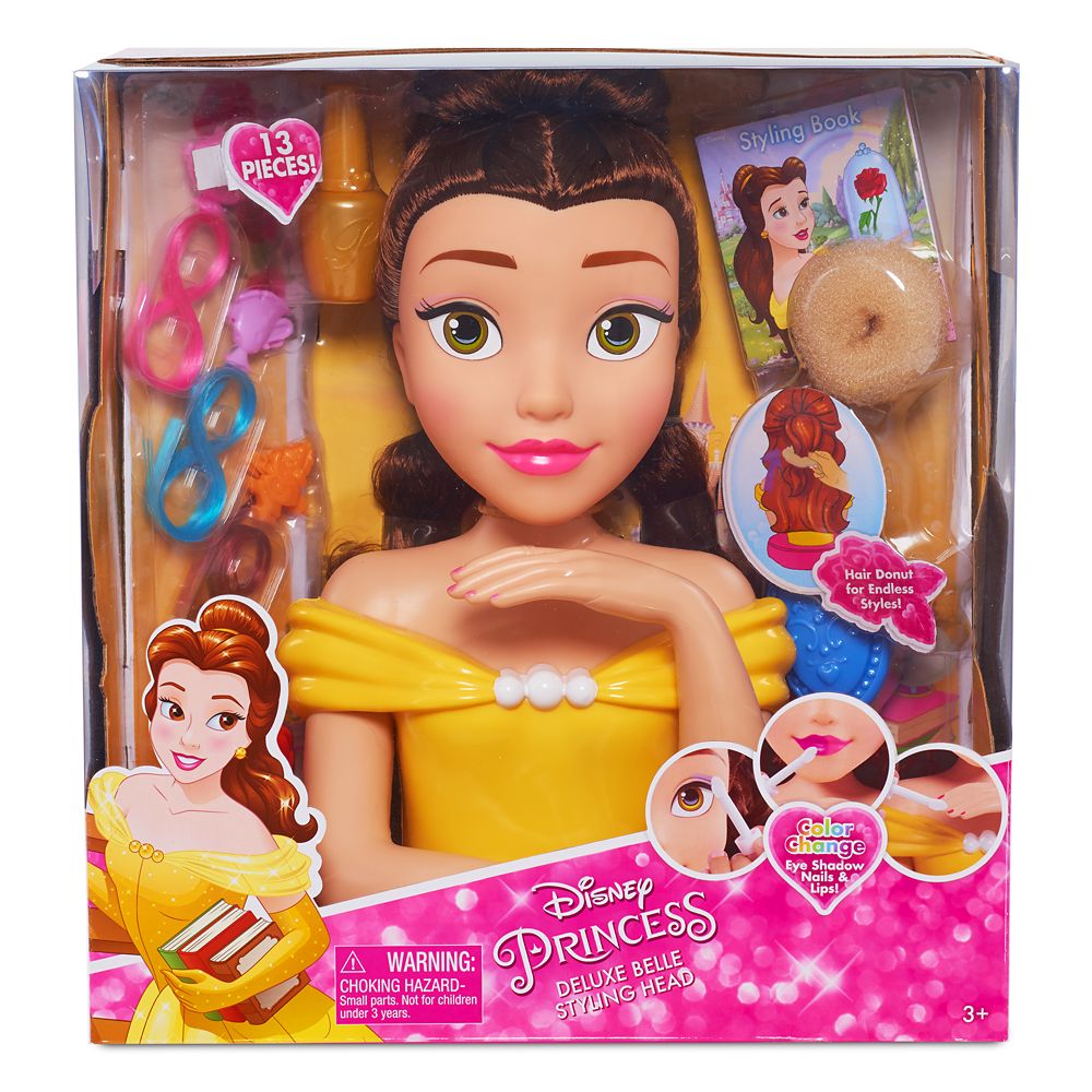 disney princess deluxe belle styling head