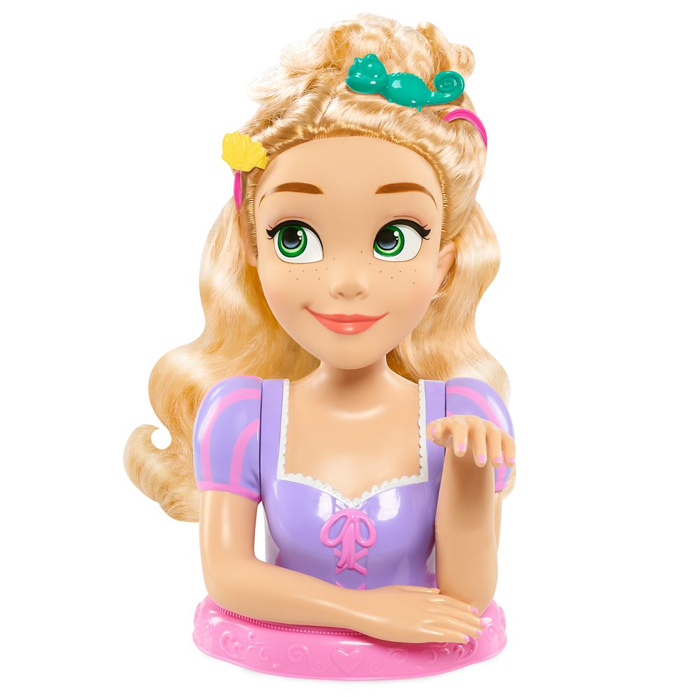rapunzel hair doll head