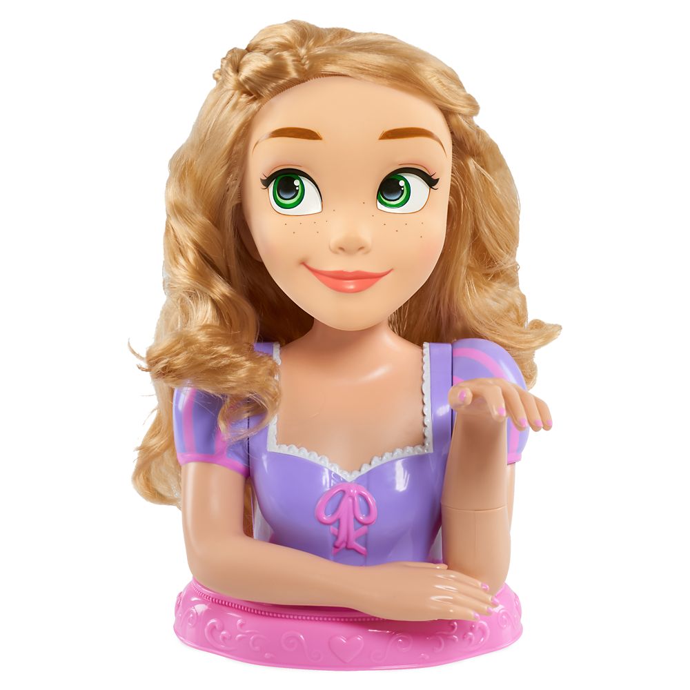 disney tangled magic hair rapunzel styling head toy