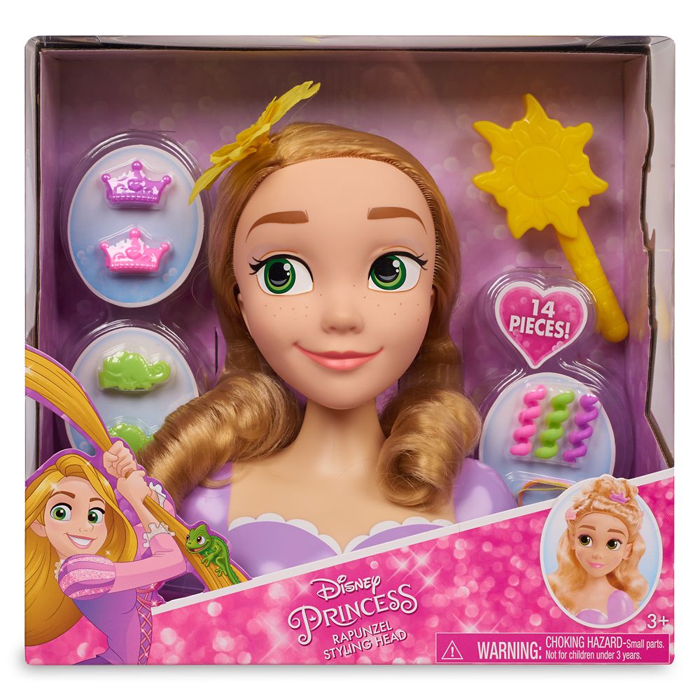 disney princess rapunzel deluxe styling head