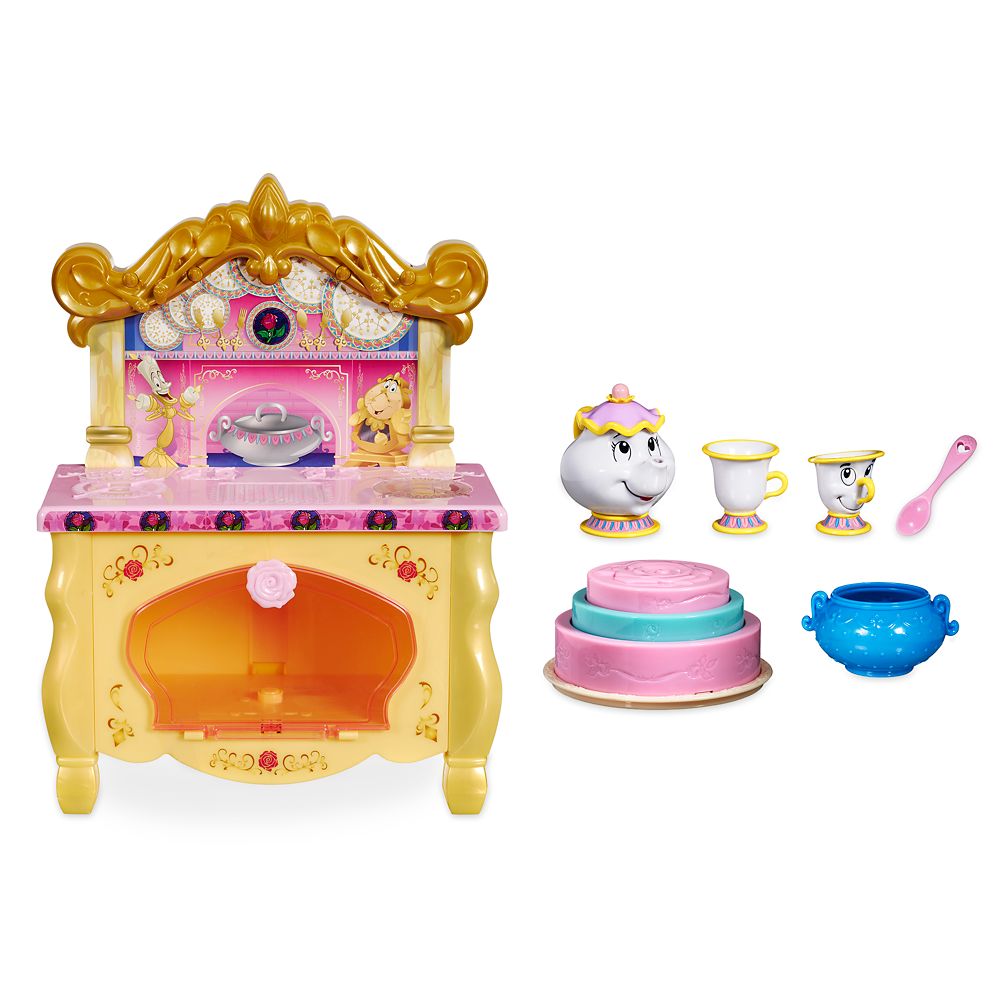 Beauty and the store beast kitchen set