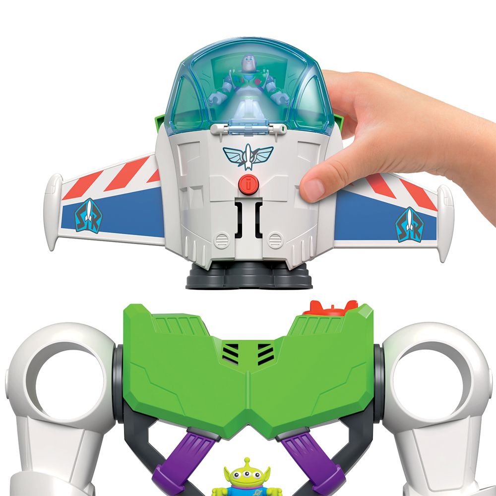 imaginext toy story 4 buzz lightyear robot