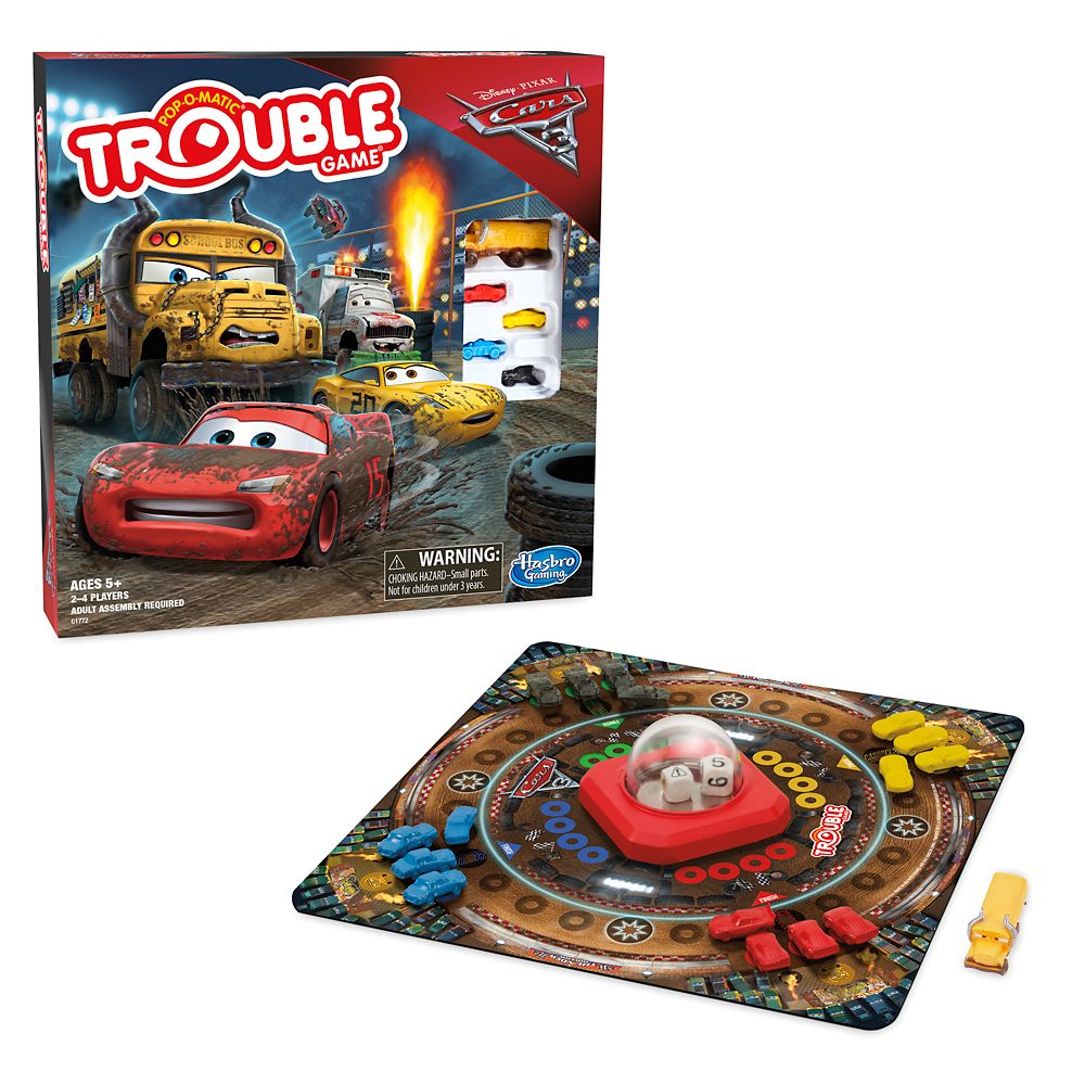 Trouble Game PIXAR Cars 3 Edition shopDisney
