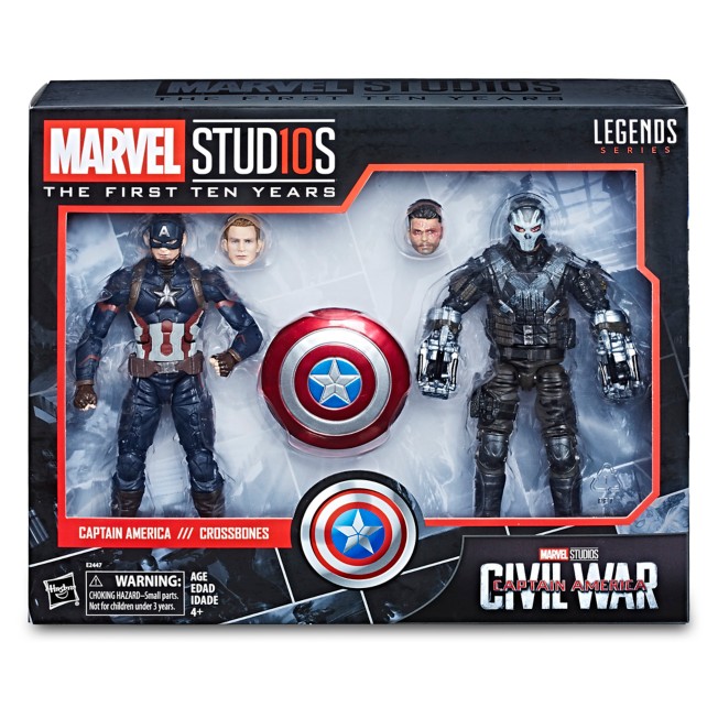 Neu Marvel Avengers Nendoroid Civil War Captain American Action Figur 10cm NoBox