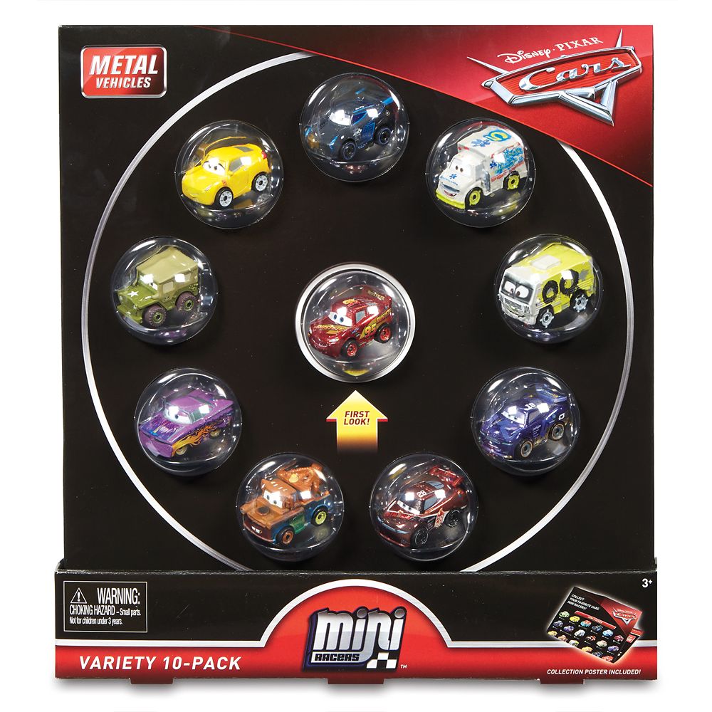 metal mini racers cars