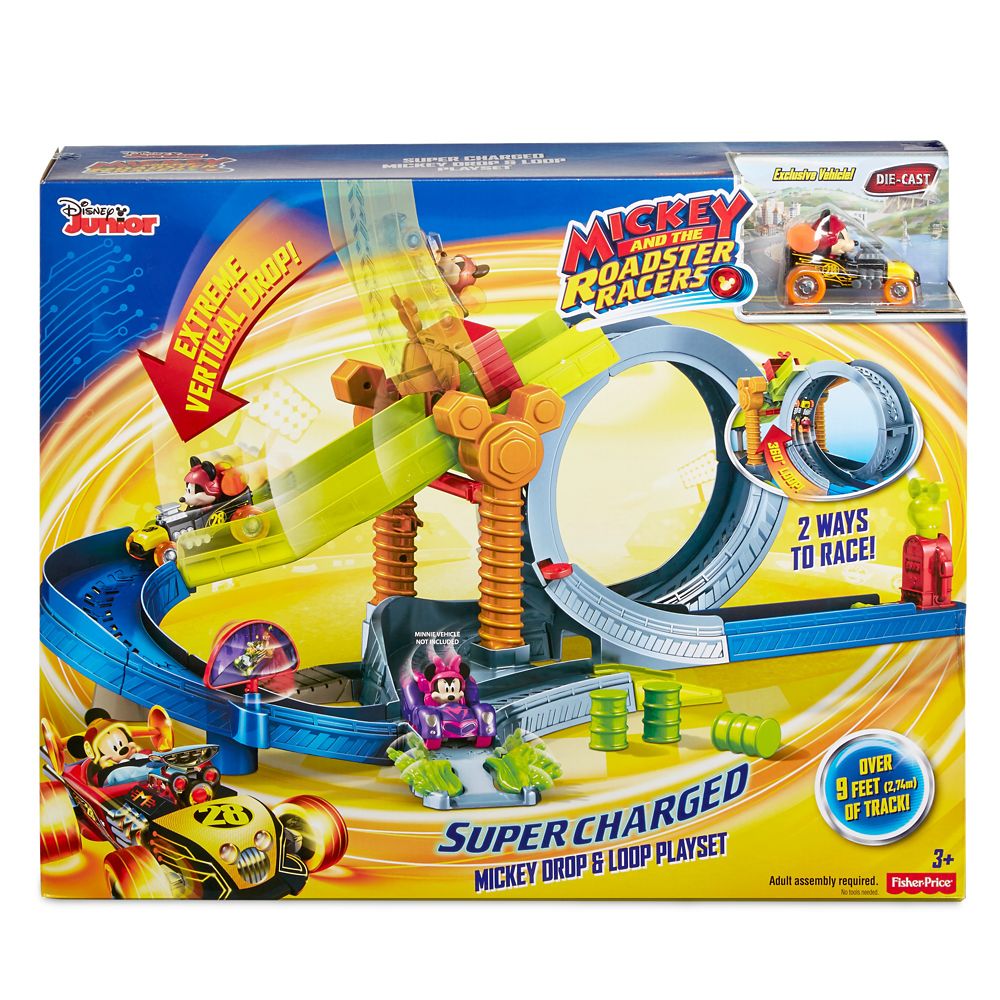 mickey and the roadster racers die cast set